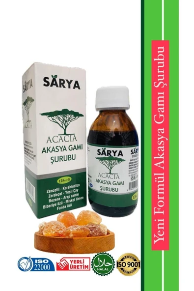 SARYA Akasya Gamı Şurubu 125 ml ürün görseli 1