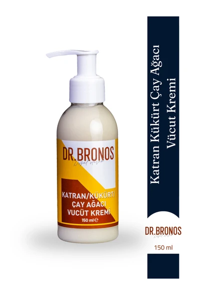 Dr.Bronos Katran Kükürt Çay Ağacı Vücut Kremi 150 ml ürün görseli 1