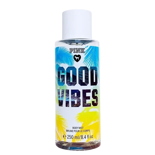 Victoria's Secret Pink Good Vibes Body Mist 250 ml Kadın Vücut Spreyi ürün görseli 1