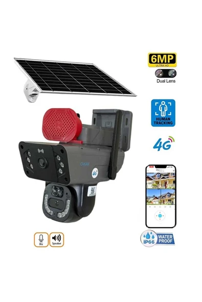O-KAM PRO OKAM 3815 4G SOLAR 12mp kamera ürün görseli 1