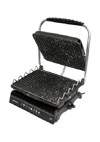 LORENZO TOASTY PLUS TEFLON 6 DİLİM DÖKÜM TOST MAKİNASI SİYAH ürün görseli 1