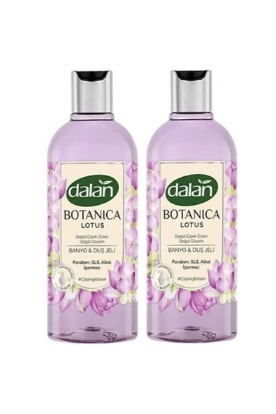 Dalan Botanica Lotus Banyo & Duş Jeli 500 ml (2 Adet) ürün görseli 1