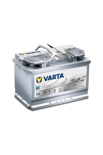 Varta Silver Dynamic E39 Start-Stop Plus AGM 12 V 70 Ah 760 CCA Akü - 2025 ürün görseli 1