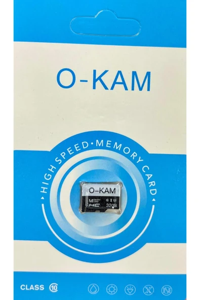 O-KAM 32 GB O-Kam Hafıza Kartı U3 Standartlarında Speed Class 10 4k Video Kayıt ürün görseli 1