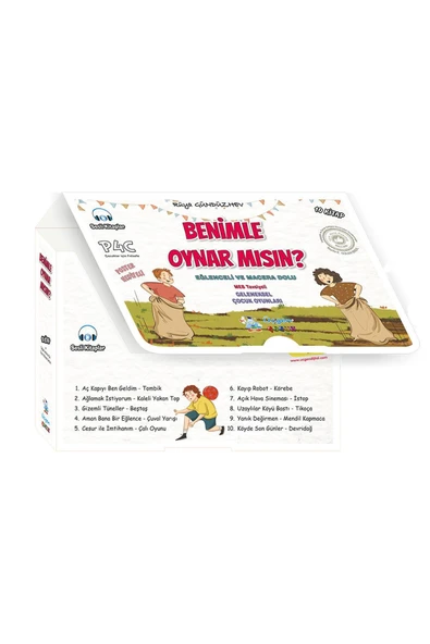 Benimle Oynar mısın? Geleneksel Çocuk Oyunları Serisi - Kutulu 10 Kitap ürün görseli 1