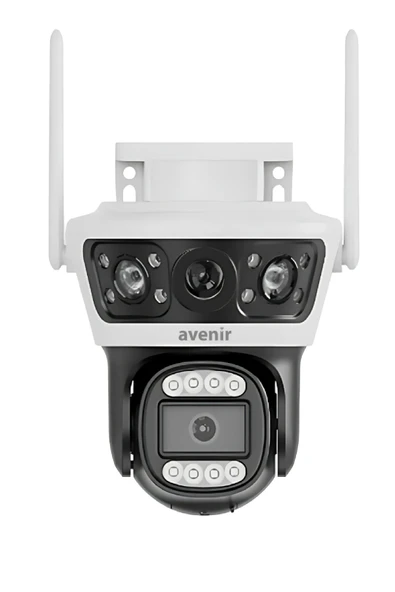 TRCharger 4MP 2 Kameralı WiFi PTZ Güvenlik Kamerası – Hareketli Yönlendirme insan Algılama Gece Görüşü S302 ürün görseli 1