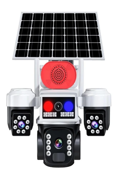 TRCharger AVENİR 3 Kameralı Sim Kartlı 4G Güneş Enerjili Solar Kamera ürün görseli 1