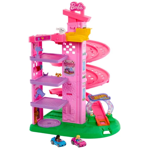 Hot Wheels Racerverse Barbie Oyun Seti JDD65 ürün görseli 1
