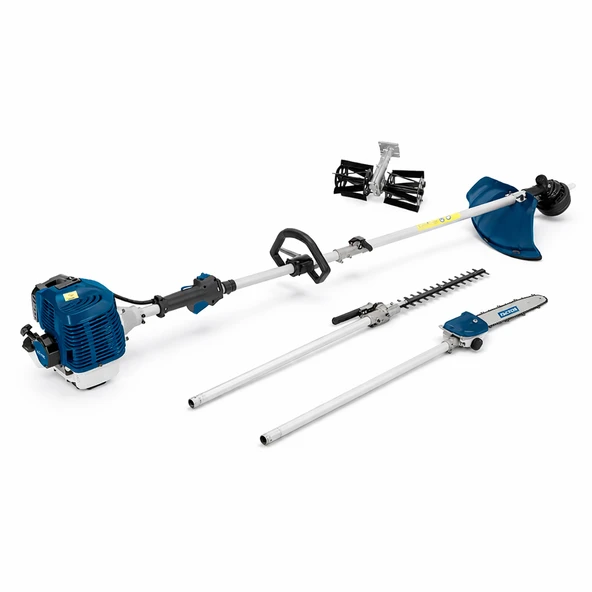 Benzinli Çoklu Kullanım Tırpan 1.6 kW Çapa 2.2 Hp Çıt Kesme Dal Budama 51 cc  Devir 8400 Rpm Testere ürün görseli 1