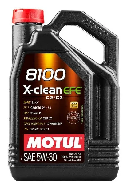 Motul 8100 X-Clean EFE 5W-30 4 lt Motor Yağı - 2025 ürün görseli 1