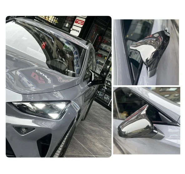 Cupra Uyumlu Formentor 2020+ Yarasa Ayna Kapağı Piano Black ürün görseli 1