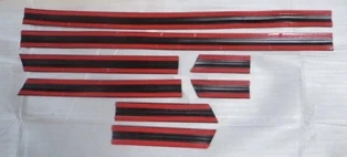 Jeep Cherokee 1991-1996 Kapı Bandı Set İnce Tip (Nikelaj Çıtalı) (8 Parça) (Bfn) (Adet) ürün görseli 1
