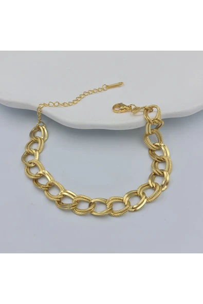 SE Jewellery Çelik Samanyolu Kadın Bileklik ALTIN ürün görseli 1