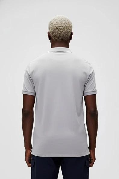 BAD BEAR GABRIEL POLO SMOKE ERKEK TSHIRT - Resim 3
