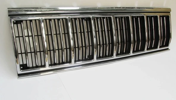 Jeep Cherokee 1991-1996 Ön Panjur Nikelajlı (İç Petekleri Siyah) (Tyg) (Adet) (Oem No:55054945) ürün görseli 1