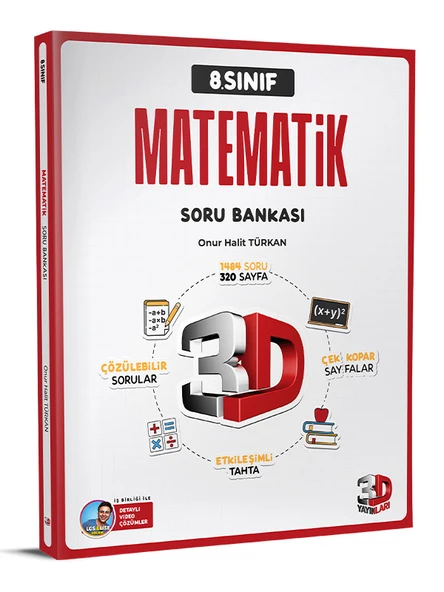 8. Sınıf Matematik Soru Bankası 2025-2026 Sezon Yeni baskı ürün görseli 1