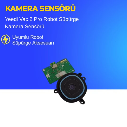 Yeedi Vac 2 Pro Robot Süpürge Kamera Sensörü - Resim 2