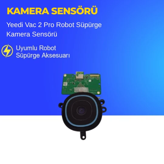 Yeedi Vac 2 Pro Robot Süpürge Kamera Sensörü ürün görseli 1