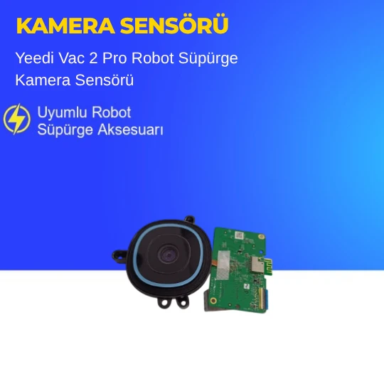 Yeedi Vac 2 Pro Robot Süpürge Kamera Sensörü - Resim 3