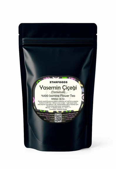Yasemin Çiçeği Çayı %100 Saf 36 Gr. Tomurcuk Yasemin Çiçeği Pure Jasmine Flower Tea ürün görseli 1