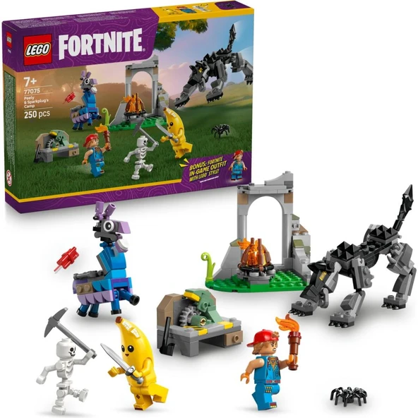 LEGO 77075  Fortnite® Muzaffer ve Tamirci Çırağı'nın Kampı ürün görseli 1