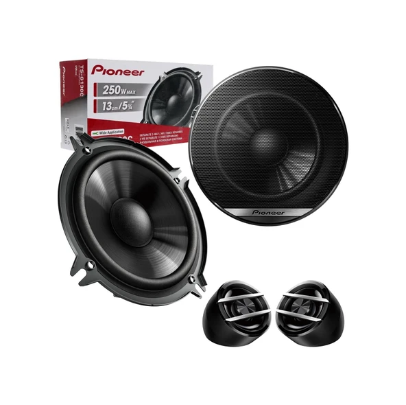 Pıoneer Ts-g130c Oto Hoparlör 13cm 250w Tweeterli 2 Adet ürün görseli 1