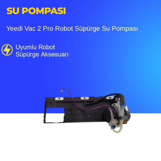 Yeedi Vac 2 Pro Robot Süpürge Su Pompası ürün görseli 1