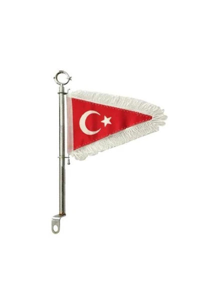 Oto Bayrak Direği Türk Bayrağı Flama 35cm ürün görseli 1