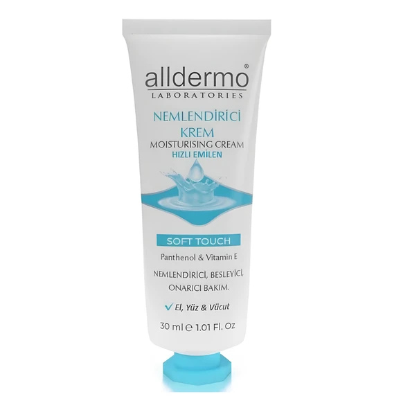 Alldermo El Bakım Nemlendirici Cep Krem Soft Touch 30 ml 1 Adet ürün görseli 1