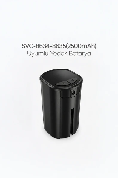 Sinbo SVC 8634/8635 (2500mAh) Yedek Batarya – Kablosuz Dikey Süpürge Uyumlu ürün görseli 1