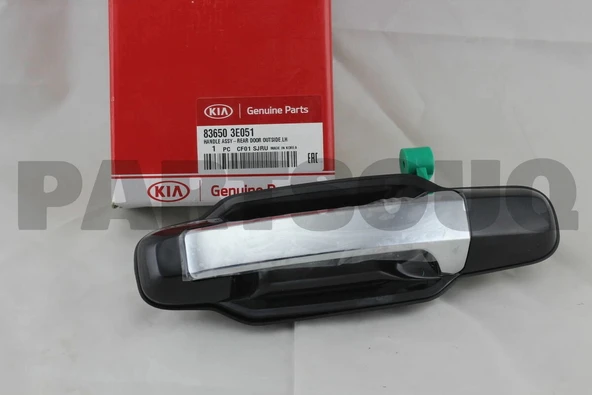 Kia Sorento 2003-2009 Kapı Kolu Arka Dış Nikelaj Sol (Oem No: 83650-3E051) ürün görseli 1