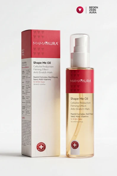 MAMAAURA Çatlak ve Selülit Karşıtı - Shape Me Oil 125 ml ürün görseli 1