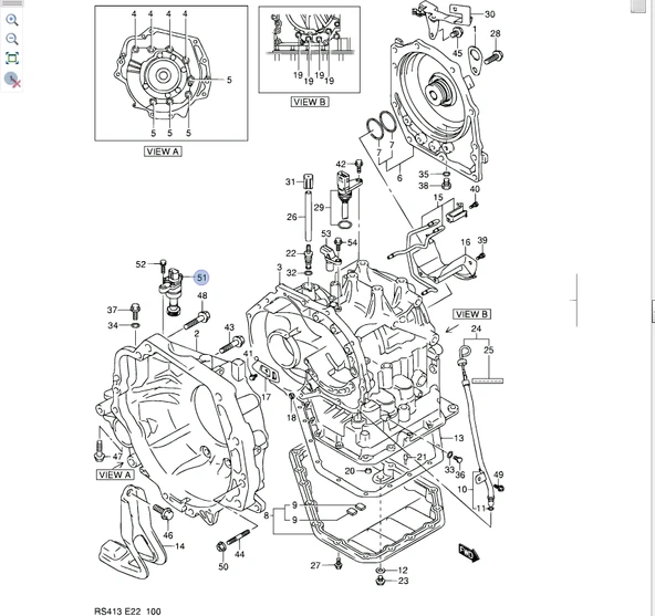 Suzuki Swift Laina Otomatik Şanzıman HIZ GÖSTERGESİ DİŞLİ ürün görseli 1