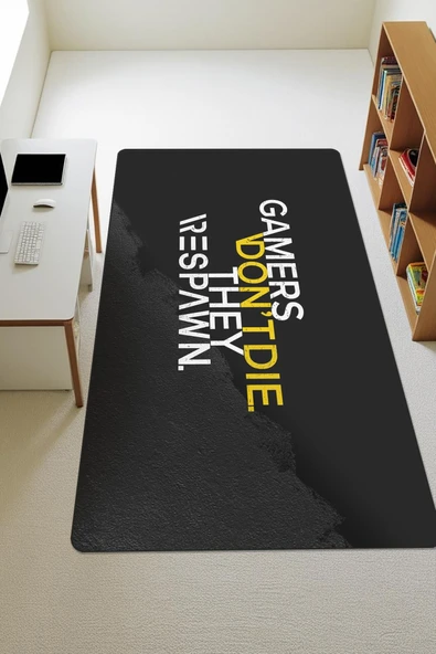 Modern Dijital Baskı Kaymaz Taban Çocuk ve Genç Odası Halısı H0262 RENKLİ 100 X 200 ürün görseli 1