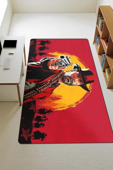 Modern Dijital Baskı Kaymaz Taban Çocuk ve Genç Odası Halısı H0590 RENKLİ 100 X 300 ürün görseli 1