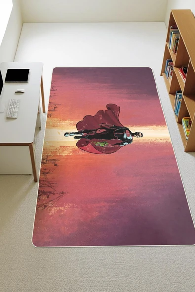 Modern Dijital Baskı Kaymaz Taban Çocuk ve Genç Odası Halısı H0567 RENKLİ 120 X 180 ürün görseli 1