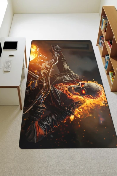 Modern Dijital Baskı Kaymaz Taban Çocuk ve Genç Odası Halısı H0303 RENKLİ 120 X 180 ürün görseli 1