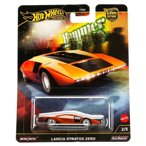 Hot Wheels Car Culture Arabalar FPY86 HRV77 Lancia Stratos Zero ürün görseli 1
