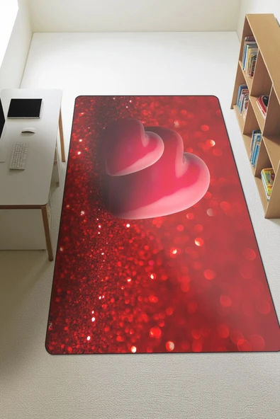 Modern Dijital Baskı Kaymaz Taban Çocuk ve Genç Odası Halısı H0245 RENKLİ 140 X 200 ürün görseli 1