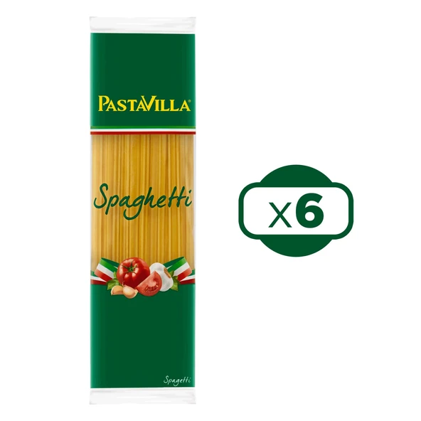 Pastavilla Spagetti Makarna 500 gr x 6 Adet ürün görseli 1