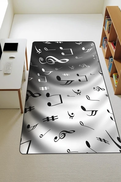 Modern Dijital Baskı Kaymaz Taban Çocuk ve Genç Odası Halısı H0261 RENKLİ 80 X 200 ürün görseli 1