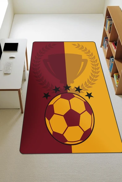 Modern Dijital Baskı Kaymaz Taban Çocuk ve Genç Odası Halısı H0911 RENKLİ 160 X 230 ürün görseli 1
