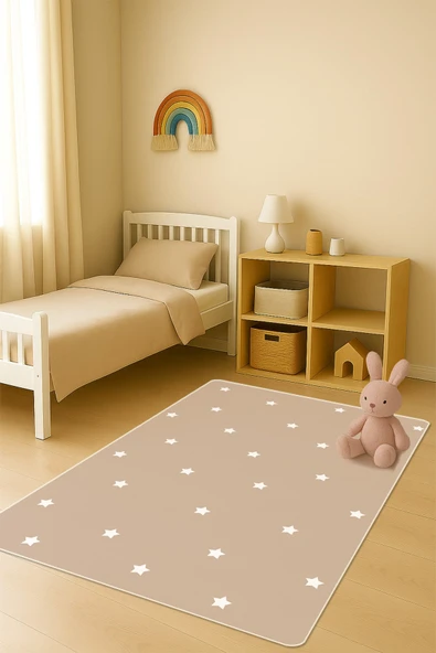 Modern Dijital Baskı Kaymaz Taban Çocuk ve Genç Odası Halısı H0632 RENKLİ 160 X 230 ürün görseli 1