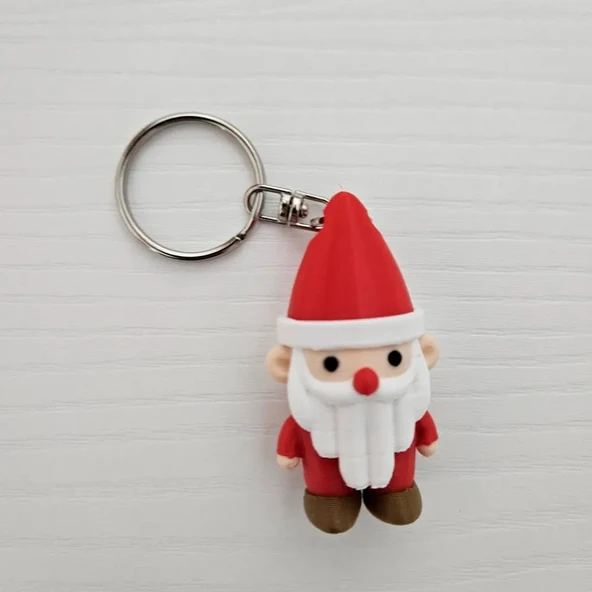 Urartu3d 3D Noel Baba Anahtarlık ürün görseli 1