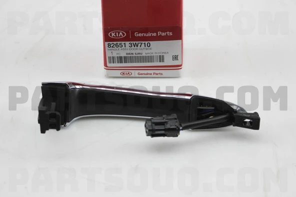 Kia Sportage 2011-2016 Ön Kapı Kolu Dış Sol Nikelaj (Anahtarsız Giriş Modeli) Kilit Kapaklı (Oem No: 82651-3W710) ürün görseli 1
