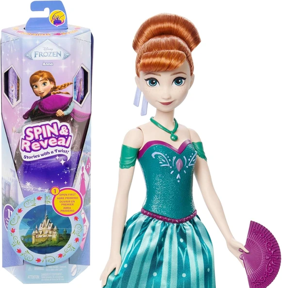 Disney Frozen Karlar Ülkesi Eğlenceli Sürprizler Anna Bebek Jbg60 ürün görseli 1