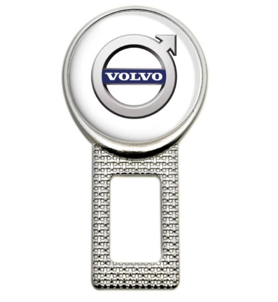 VOLVO METAL KEMER GÖRSELİ 2 ADET ÇİFT YÖNLÜDÜR LOGOSU ürün görseli 1