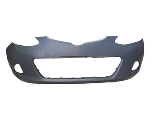 Mazda 2 Hatchback 2008-2011 Ön Tampon Gri (Sis - Panjur Delikli) (Tyg) (Adet) (Oem No:D01N50031Daa) ürün görseli 1