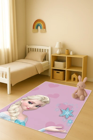 Modern Dijital Baskı Kaymaz Taban Çocuk ve Genç Odası Halısı H0976 RENKLİ 200 X 300 ürün görseli 1