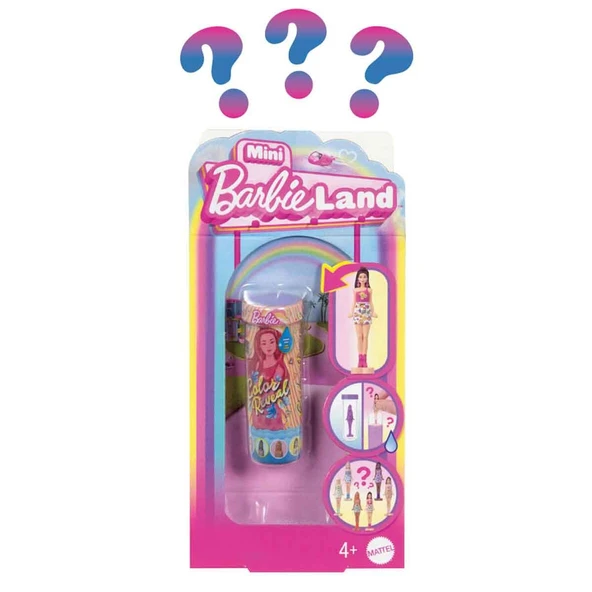Mini BarbieLand Color Reveal Bebek Sürpriz Paket JCR08 ürün görseli 1